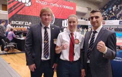 Первенство России по кудо. Судейская практика Валентины Алексеевны Одинцовы.